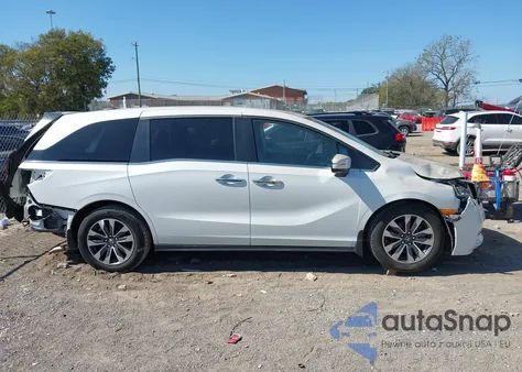 2022 Honda Odyssey Ex-L z USA, uszkodzony, nr VIN 5FNRL6H77NB021911